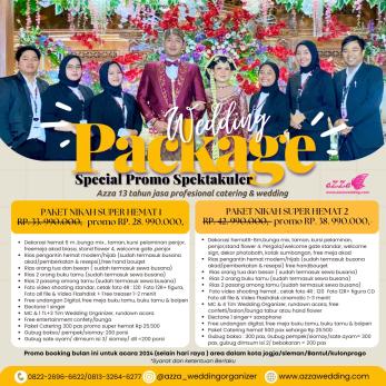 Paket Wedding All-in Superhemat Yogyakarta 2024