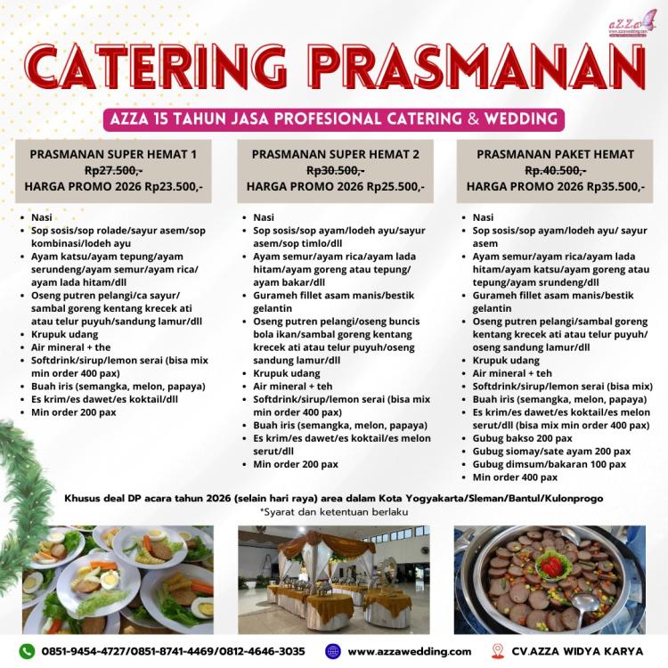 Paket Catering Prasmanan 2026