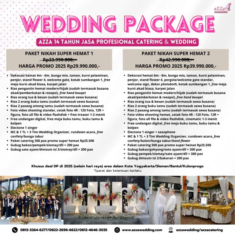 Paket Wedding Super Hemat 2025