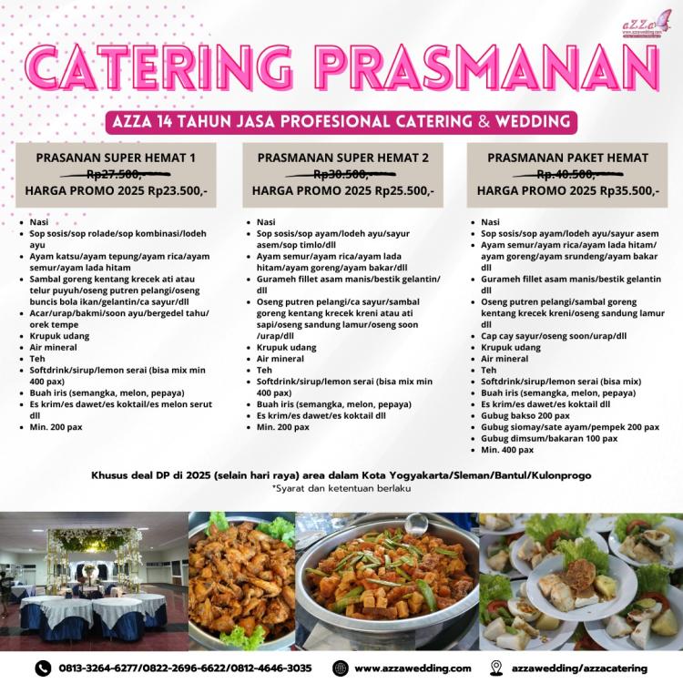 Paket Catering Prasmanan 2025